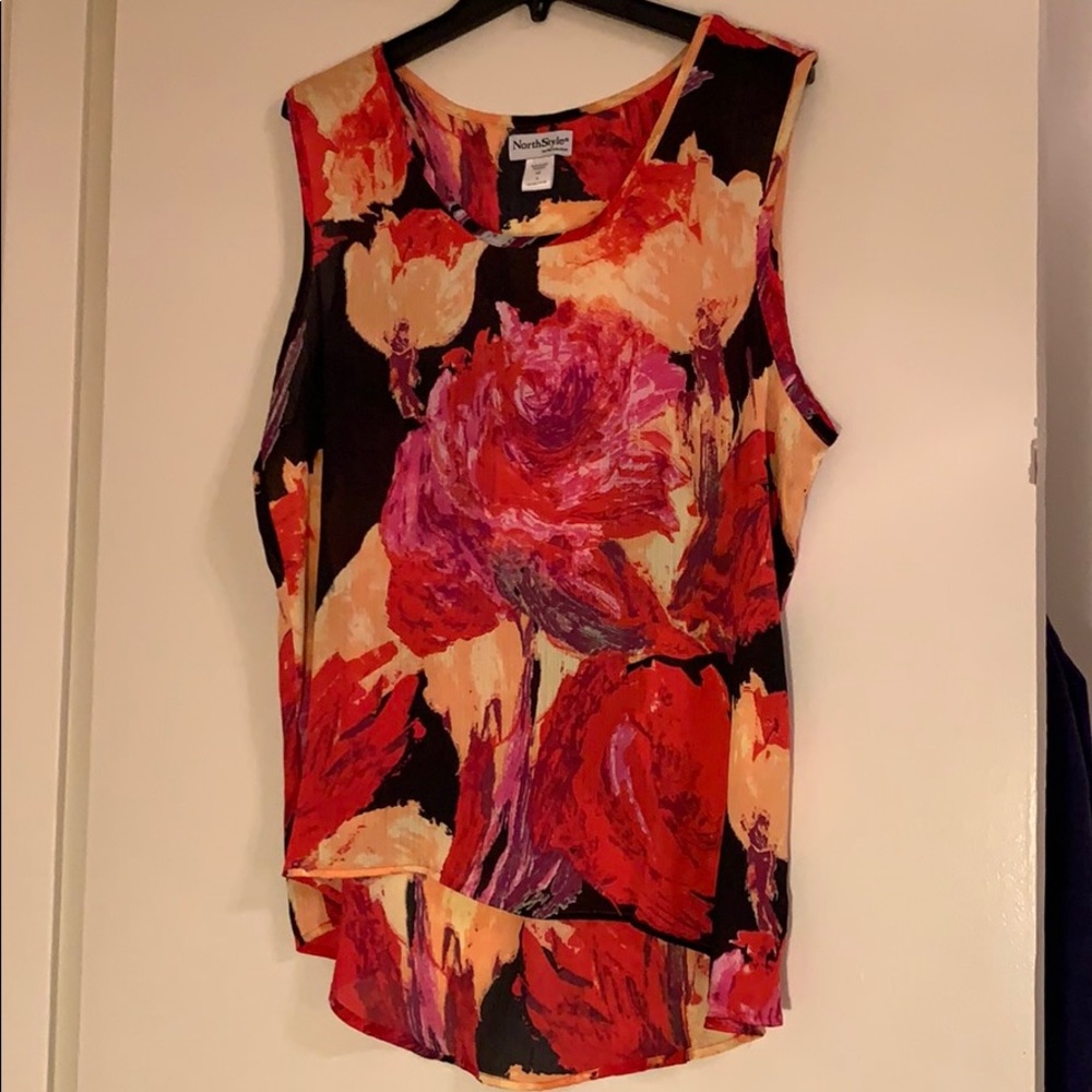 Tank top blouse